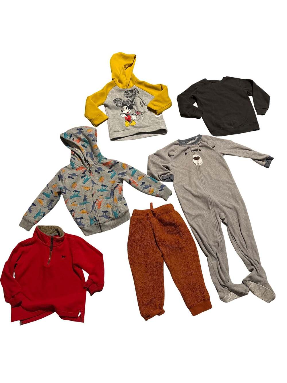 Toddler Boys 6-Piece Clothing Bundle Size 4T